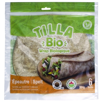Tilla' Bio (VEGAN) Tortilla - Wrap Épeautre