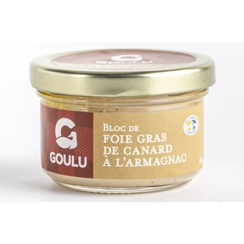 Bloc de foie gras de canard à l'Armagnac