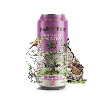 Blanche du rang des pointes