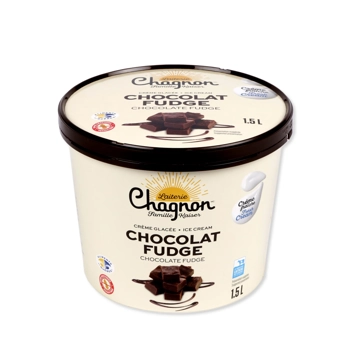 Crème Glacée Chocolat Fudge La Chagnon