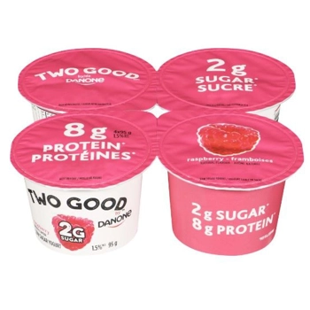 Yogourt low in sugar Raspberry