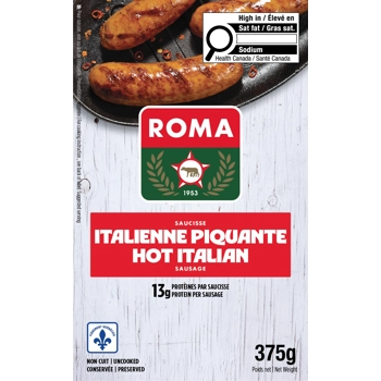 Saucisse Italienne Piquante