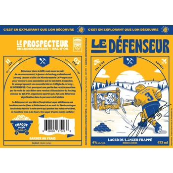 Bière Le Défenseur ; Lauzon 03