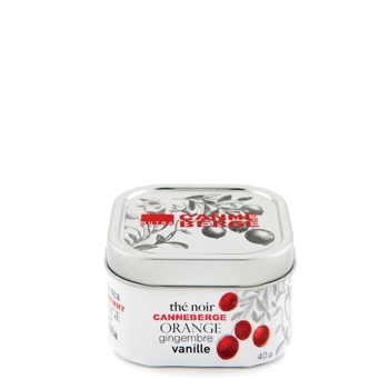 Thé à la canneberge vanille orange gingembre thé noir