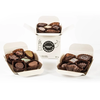 Boite de Bouchées de chocolat ganache