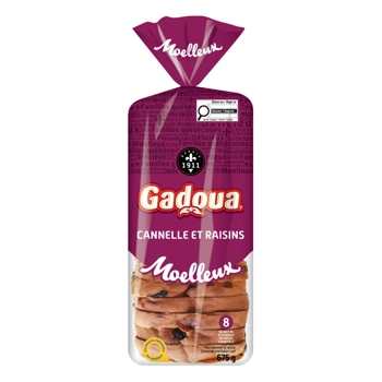 Pain cannelle et raisin