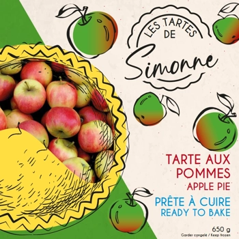 Apple pie (ready to bake)
