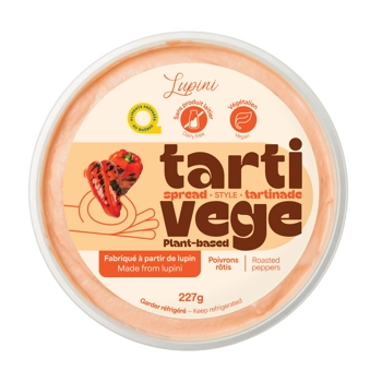 Tartinade de lupin Poivrons Rôties