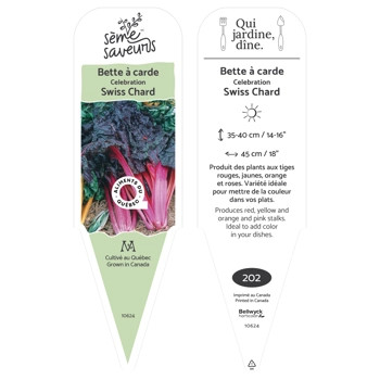 plant de Bette à carde Célébration