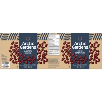 Haricots rouge foncé