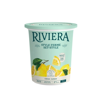 SET-STYLE YOGOURT LEMON LESS-SUGAR