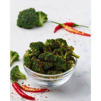 Brocoli lyophilisé au chili