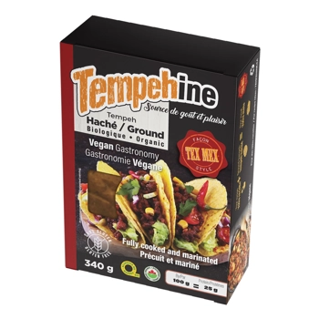 Tempeh Haché biologique-Saveur Tex-Mex