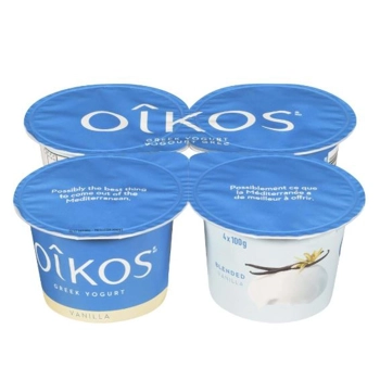 Greek Yogurt 0%fm Vanilla with Less sugar