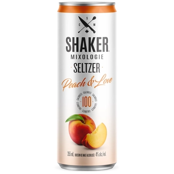 Shaker Seltzer Peach & Love