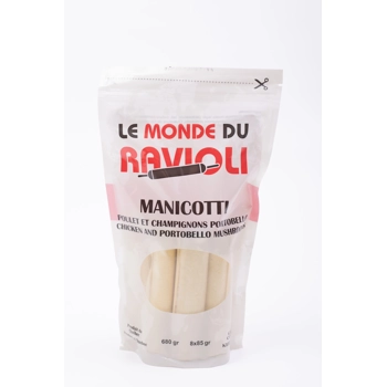 MANICOTTI POULET & PORTOBELLO