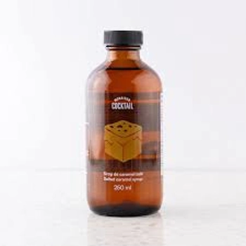 Salted caramel syrup