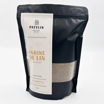 Farine de lin déshuilée