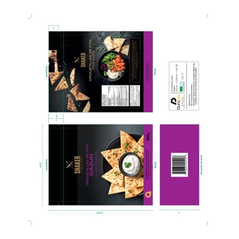 Croustilles de pita – Cajun