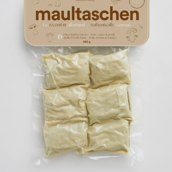 Maultaschen - Porc, cèpes et persil