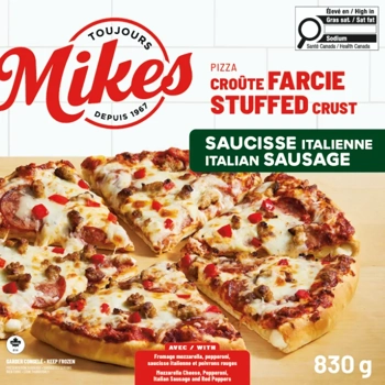 Mike's Pizza Croûte Farcie Saucisse Italienne
