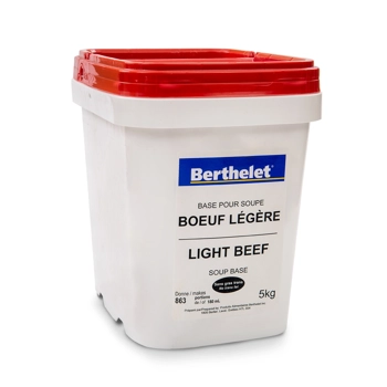 Base pour soupe boeuf légère