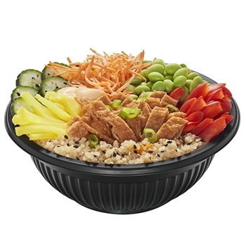 Asian Tofu Quinoa Poke Bowl