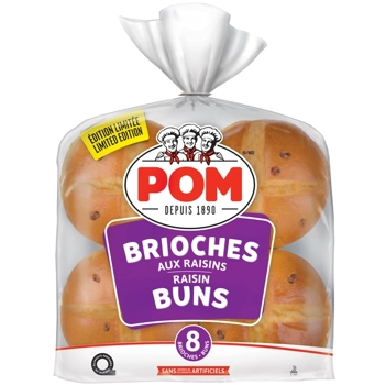 Brioches aux raisins