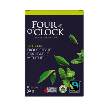 Thé vert menthe biologique équitable