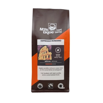 Espresso Romano Medium, Grain, Équitable & Biologique