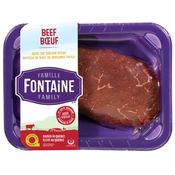 Bifteck de haut de surlonge de boeuf vieilli