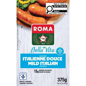 Saucisse Italienne Bella Vita Douce