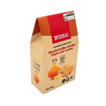 Biscuits Feuilles d'érable pur beurre