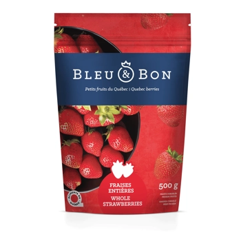 Fraises entières surgelées