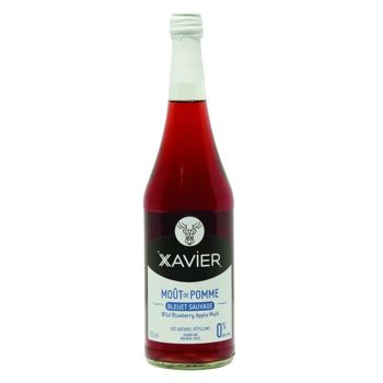 Moût de pomme et bleuet sauvage pétillant