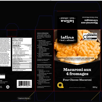 MACARONI AUX 4 FROMAGES