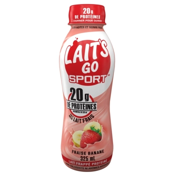 Lait Frappé Protéiné Fraise Banane