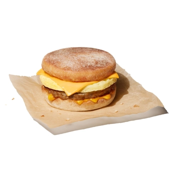 Sausage and Egg Breakfast Sandwich