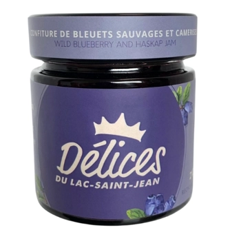 Wild blueberry and Haskap Berry jam