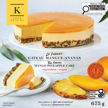 Gâteau mangue-ananas