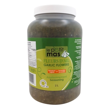 Fleurs d'ail fermentées biologiques, 2 L