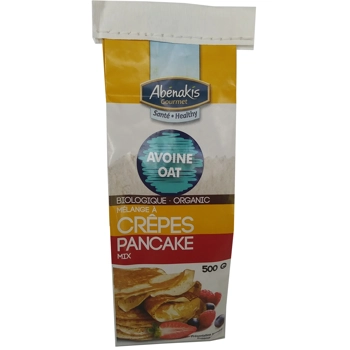 mélange à crêpes à l'avoine bio