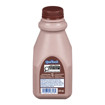 Lait partiellement écrémé au chocolat 1% M.G.