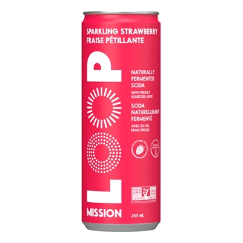 Soda probiotique - Fraise pétillante