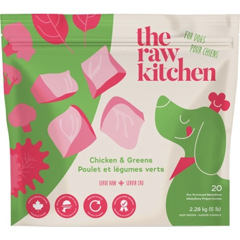 Poulet et légumes verts