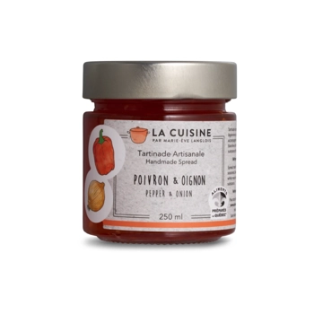 Tartinade poivron et oignon.