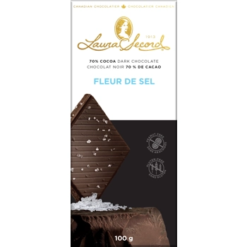 70% Cocoa Dark Chocolate Bar with Fleur de sel