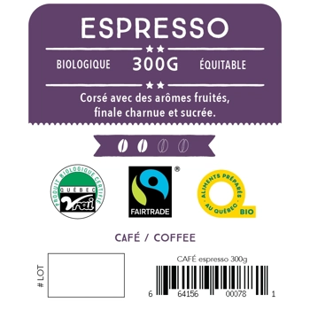 Café mélange espresso