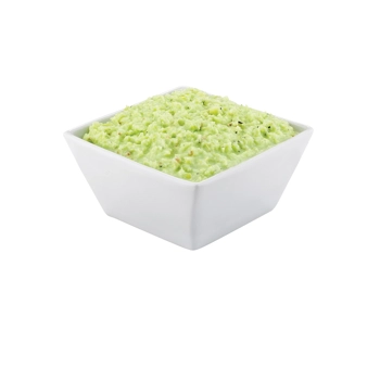 Green creamy coleslaw