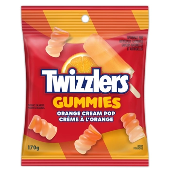 Gummies orange cream pop